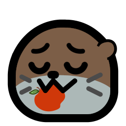 :neootter_pensive_nom_apple: