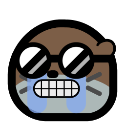 :neootter_sunglasses_sob_grimace: