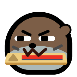 :neootter_glare_nom_toblerone: