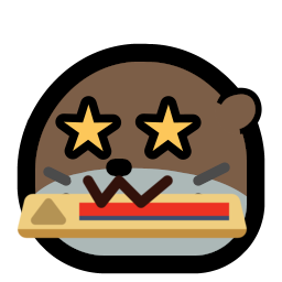 :neootter_starstruck_nom_toblerone: