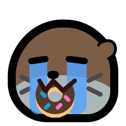 :neootter_sob_nom_donut: