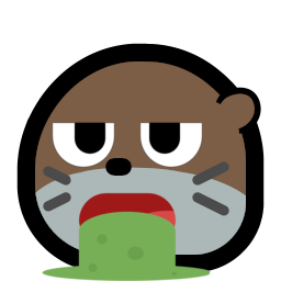 :neootter_kisser_vomit:
