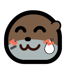 :neootter_laugh_sweat_kisser: