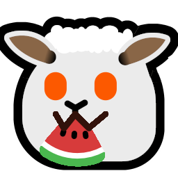 :neosheep_normal_orange_nom_watermelon: