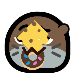 :neootter_cheese_nom_donut: